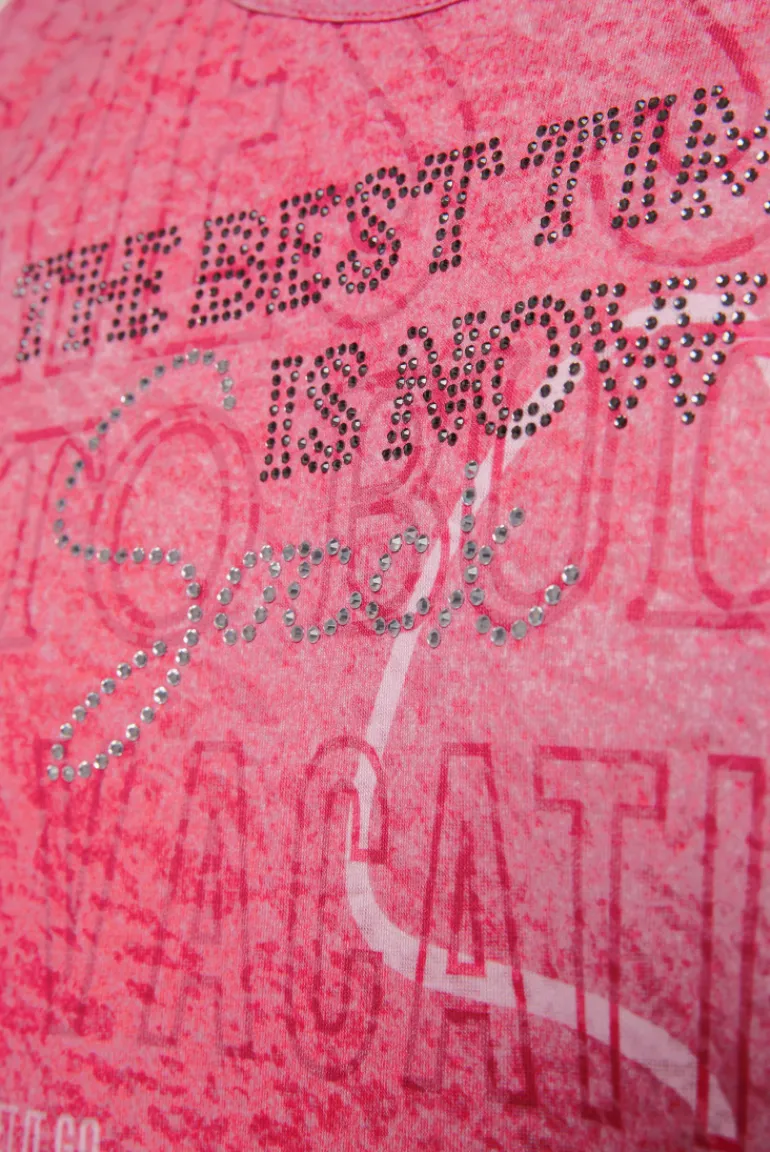 Store CAMP DAVID & SOCCX Ausbrenner-Shirt mit Artwork pinky red pinkyred