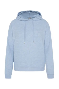 Cheap CAMP DAVID & SOCCX Basic Hoodie aus Flauschstrick cool blue coolblue