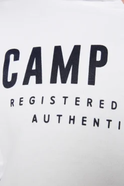 Store CAMP DAVID & SOCCX Basic Hoodie mit Logo Print opticwhite