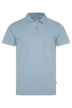 New CAMP DAVID & SOCCX Basic Pikee-Polo mit Trikotkragen new blue newblue