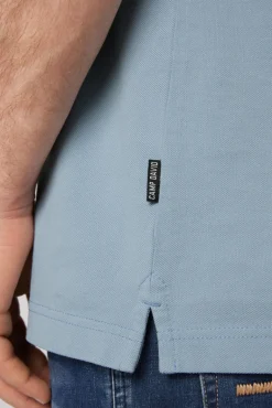 New CAMP DAVID & SOCCX Basic Pikee-Polo mit Trikotkragen new blue newblue