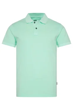 Best CAMP DAVID & SOCCX Basic Pikee-Polo mit Trikotkragen sun aqua sunaqua