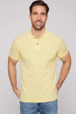 Best CAMP DAVID & SOCCX Basic Pikee-Polo mit Trikotkragen sun