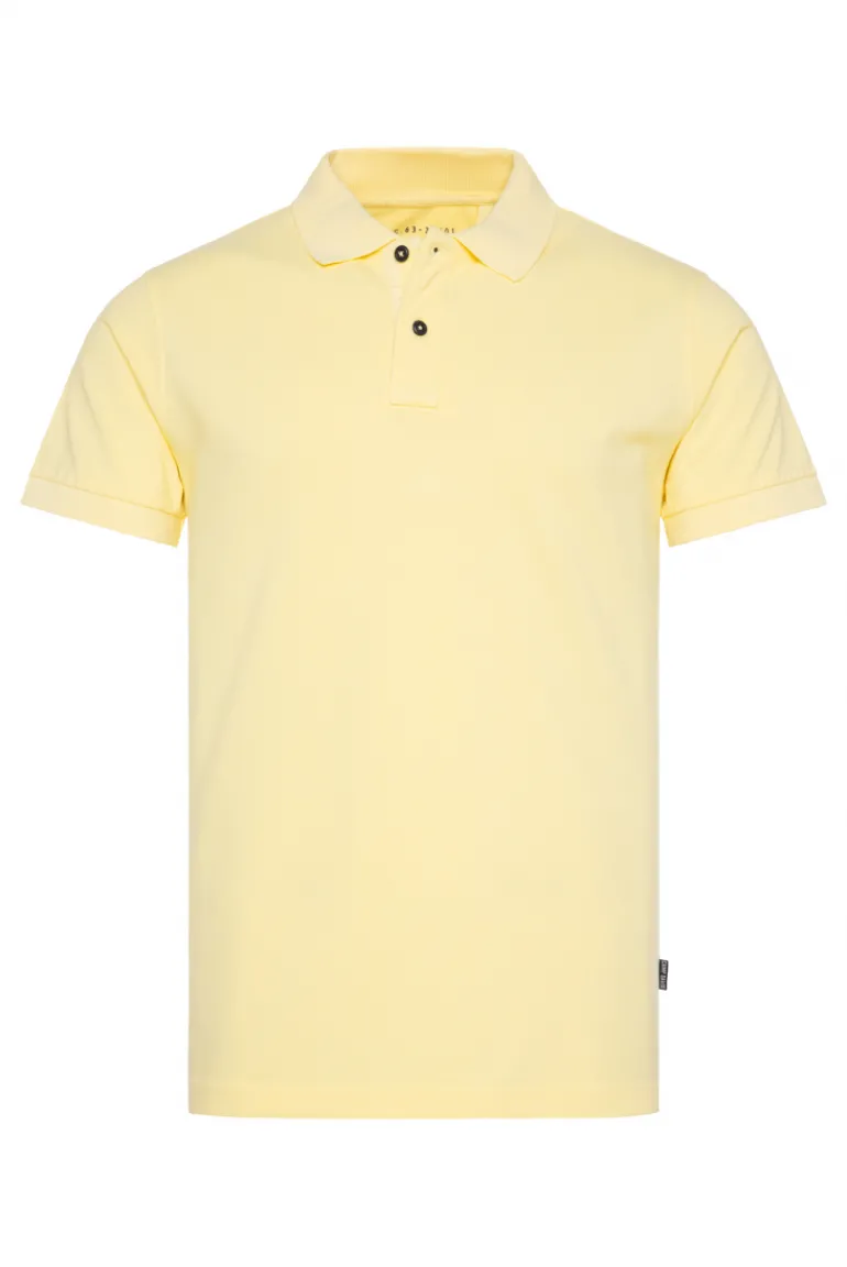 Best CAMP DAVID & SOCCX Basic Pikee-Polo mit Trikotkragen sun
