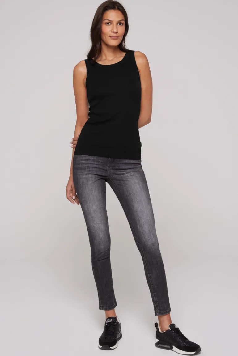 Sale CAMP DAVID & SOCCX Basic Ripptop black