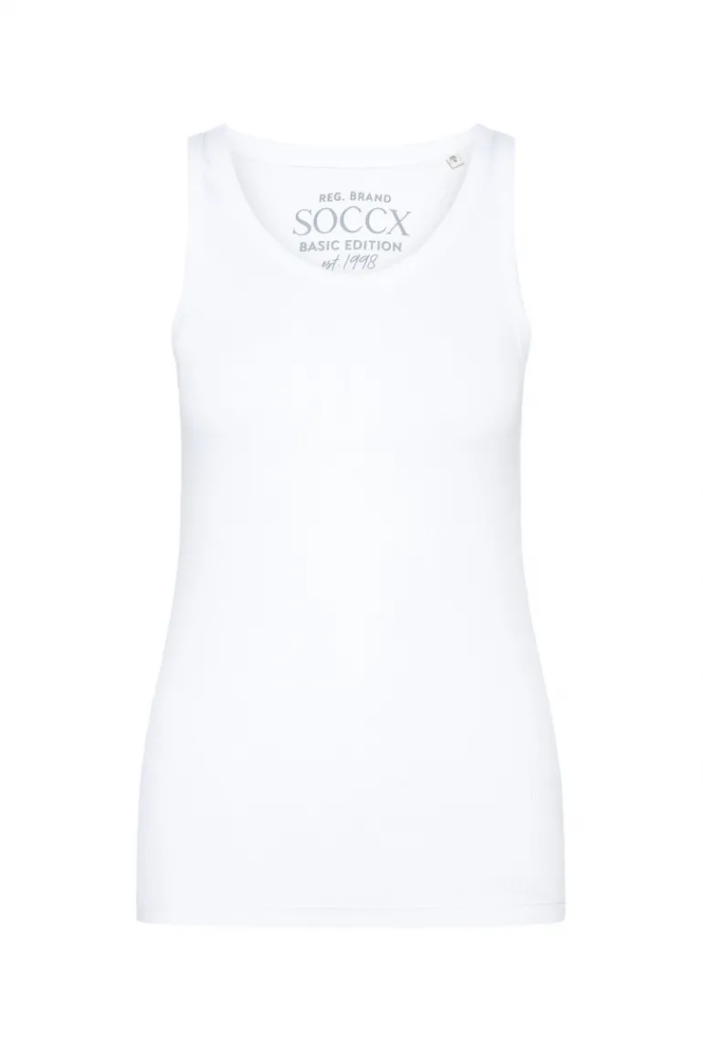 Cheap CAMP DAVID & SOCCX Basic Ripptop opticwhite