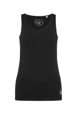 Store CAMP DAVID & SOCCX Basic Top mit  Mini Logo Print black