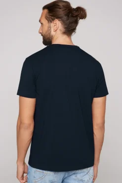 Sale CAMP DAVID & SOCCX Basic T-Shirt mit Rundhalsausschnitt, Doppelpack blue navy / blue navy bluenavy