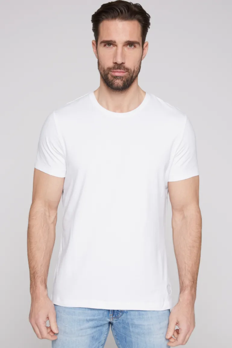 Store CAMP DAVID & SOCCX Basic T-Shirt mit Rundhalsausschnitt, Doppelpack optic white / optic white opticwhite