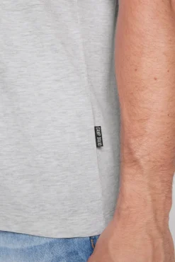 Best CAMP DAVID & SOCCX Basic T-Shirt Rundhals 2er-Pack grey melange greymelange
