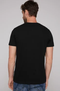 Sale CAMP DAVID & SOCCX Basic T-Shirt Rundhals 2er-Pack black