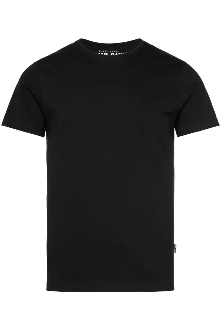 Sale CAMP DAVID & SOCCX Basic T-Shirt Rundhals 2er-Pack black