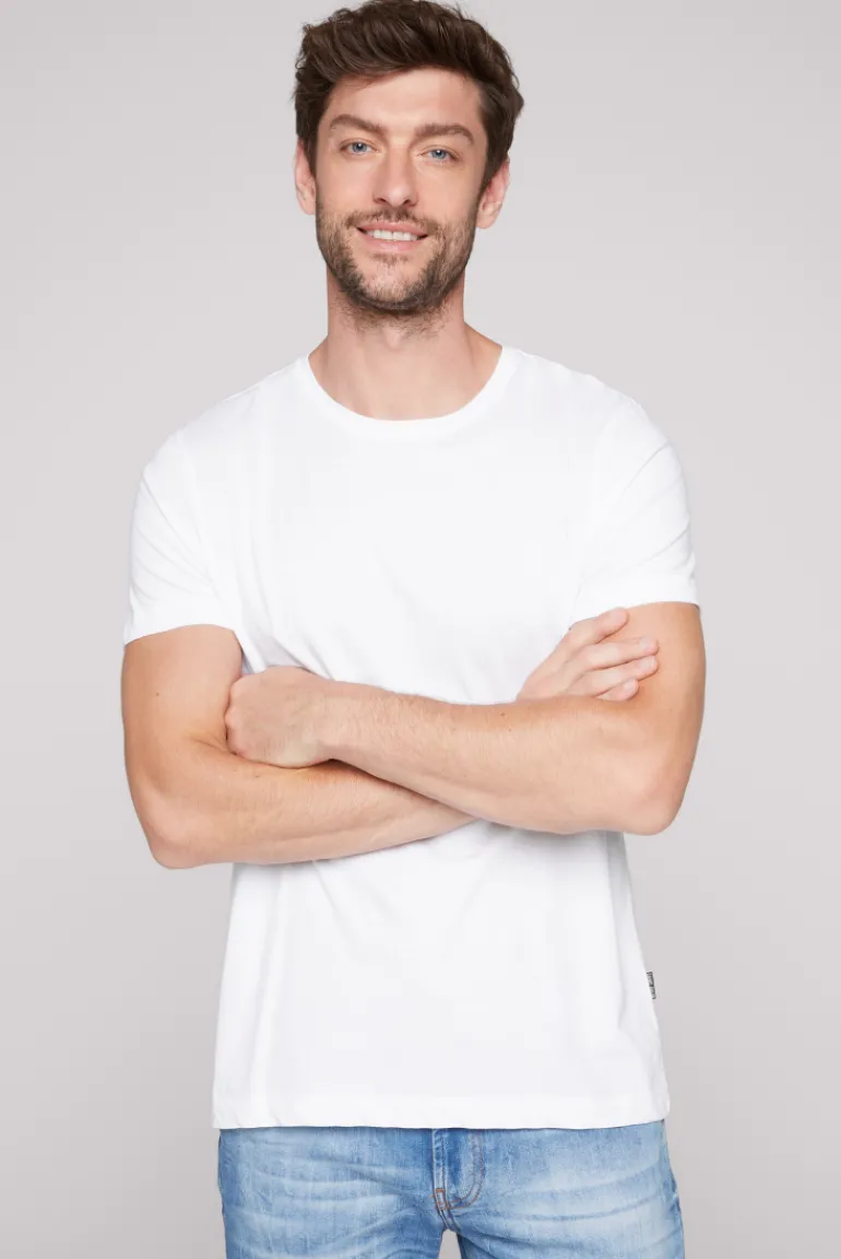 Shop CAMP DAVID & SOCCX Basic T-Shirt Rundhals 2er-Pack opticwhite