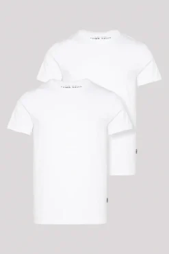 Shop CAMP DAVID & SOCCX Basic T-Shirt Rundhals 2er-Pack opticwhite