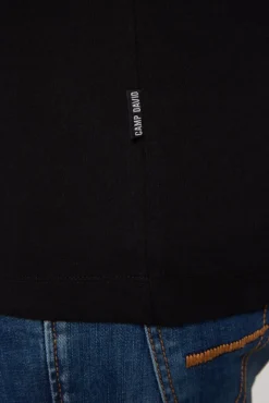 Sale CAMP DAVID & SOCCX Basic T-Shirt V-Neck 2er-Pack black