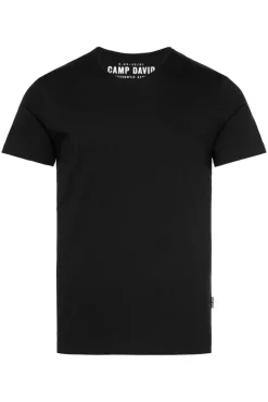 Sale CAMP DAVID & SOCCX Basic T-Shirt V-Neck 2er-Pack black
