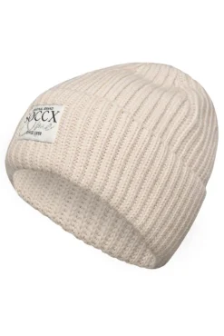 Shop CAMP DAVID & SOCCX Beanie in Rippstrick mit Label Patch faded beige fadedbeige