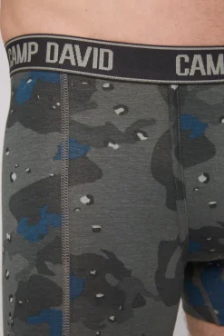 Clearance CAMP DAVID & SOCCX Boxershorts mit All Over Print, 2er-Pack light blue / anthra