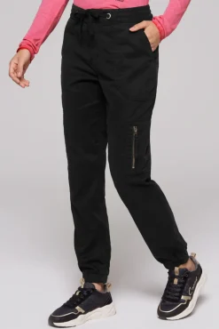 Cheap CAMP DAVID & SOCCX Cargohose mit Print Artwork black