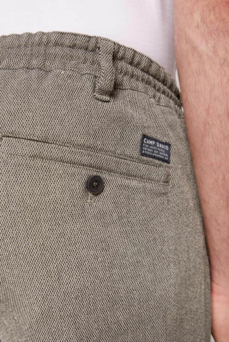 Hot CAMP DAVID & SOCCX Chinohose im Joggers Tapered Fit tan