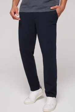 Fashion CAMP DAVID & SOCCX Chinohose mit Jogger-Details blue navy bluenavy