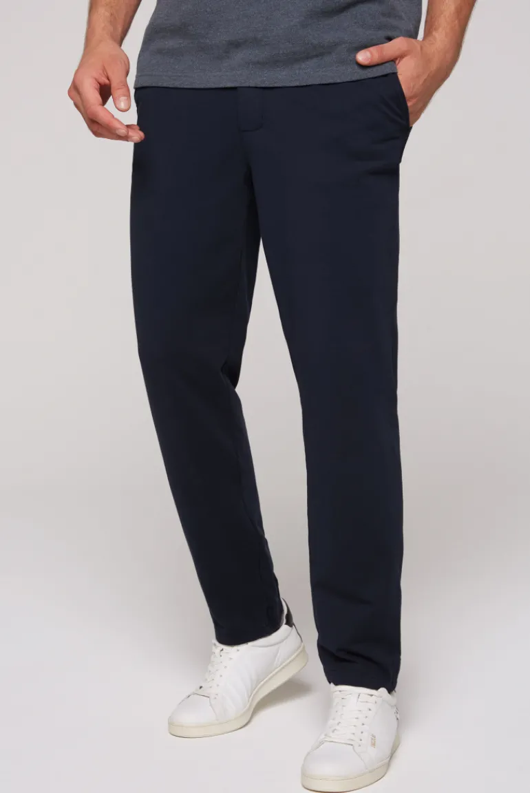 Fashion CAMP DAVID & SOCCX Chinohose mit Jogger-Details blue navy bluenavy