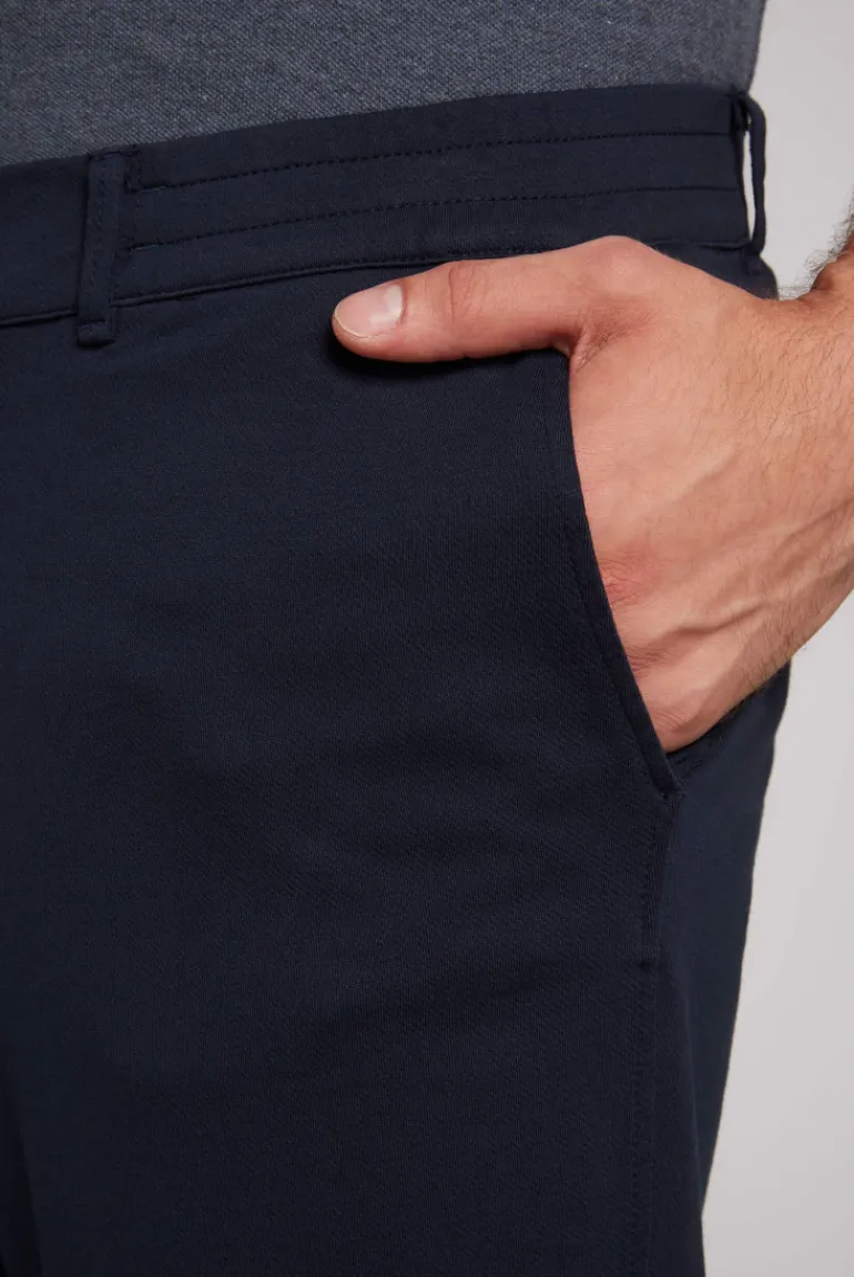 Fashion CAMP DAVID & SOCCX Chinohose mit Jogger-Details blue navy bluenavy