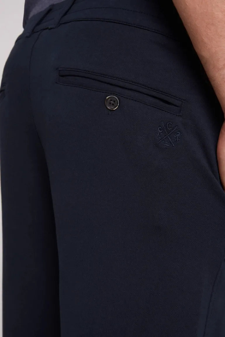 Fashion CAMP DAVID & SOCCX Chinohose mit Jogger-Details blue navy bluenavy