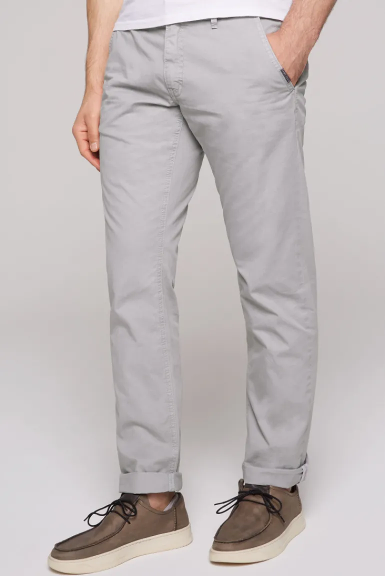 Discount CAMP DAVID & SOCCX Chinohose Stone Washed sleet