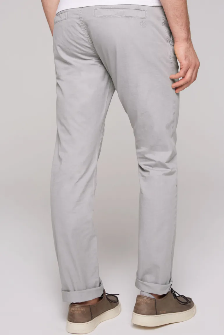Discount CAMP DAVID & SOCCX Chinohose Stone Washed sleet