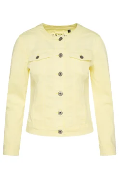Best CAMP DAVID & SOCCX Coloured Jeansjacke JE:SSY faded yellow fadedyellow