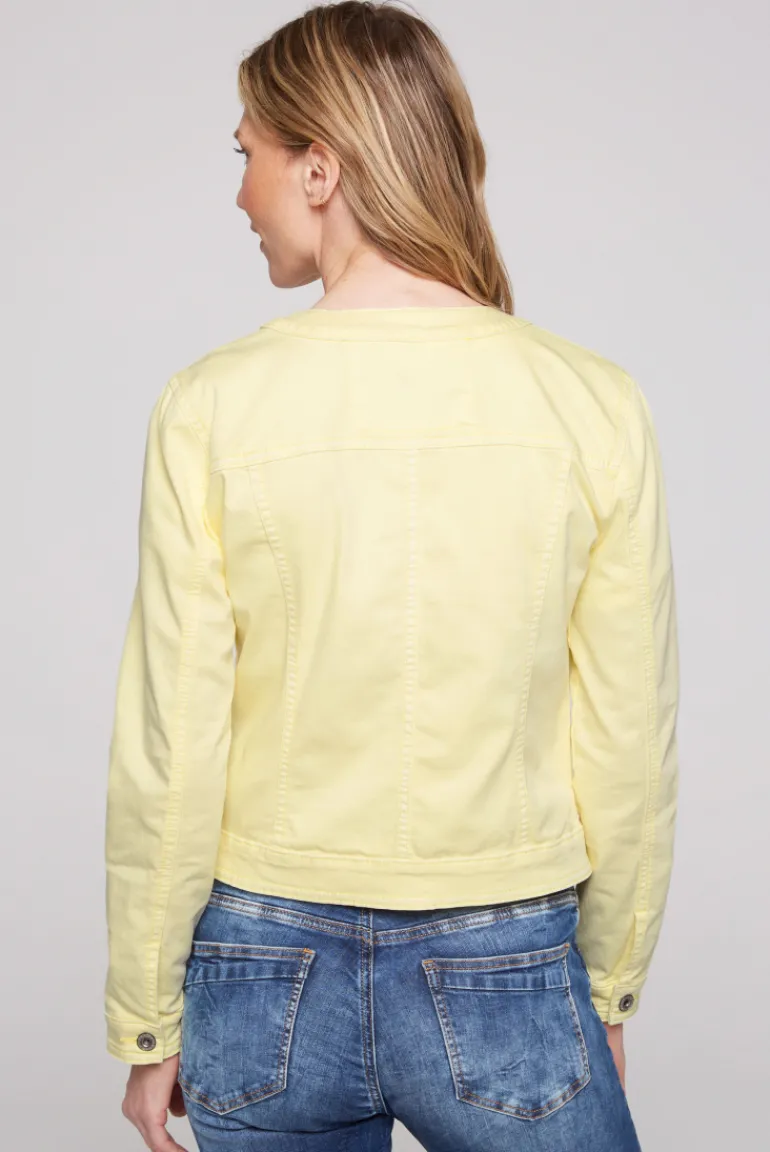 Best CAMP DAVID & SOCCX Coloured Jeansjacke JE:SSY faded yellow fadedyellow