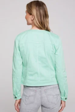Best CAMP DAVID & SOCCX Coloured Jeansjacke JE:SSY minty leaf washed mintyleafwashed