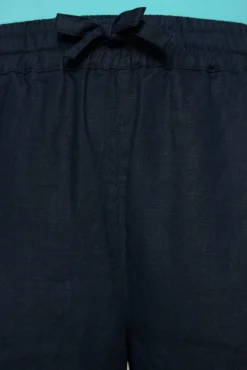 Online CAMP DAVID & SOCCX Culotte aus Leinen mit Elastikbund blue navy bluenavy