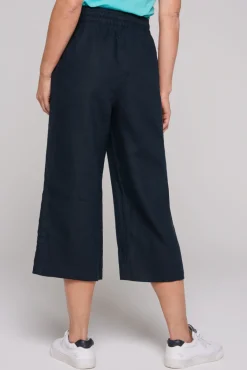 Online CAMP DAVID & SOCCX Culotte aus Leinen mit Elastikbund blue navy bluenavy