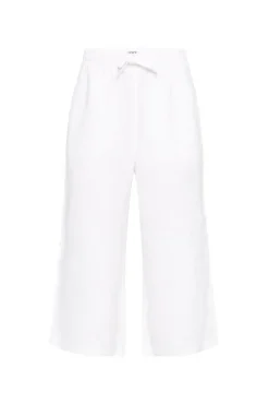 Store CAMP DAVID & SOCCX Culotte aus Leinen mit Elastikbund opticwhite