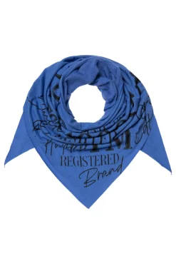 Online CAMP DAVID & SOCCX Dreieckstuch im Materialmix mit Artwork vividblue