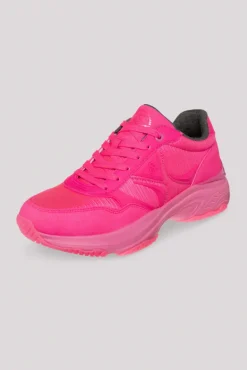 Cheap CAMP DAVID & SOCCX Fashion Sneaker im tonigen Materialmix neon pink neonpink