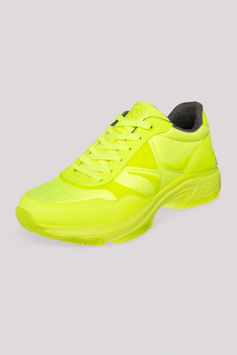 Discount CAMP DAVID & SOCCX Fashion Sneaker im tonigen Materialmix neon lime neonlime