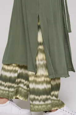 Cheap CAMP DAVID & SOCCX Feinstrick-Cardigan mit Rücken-Print desert olive desertolive