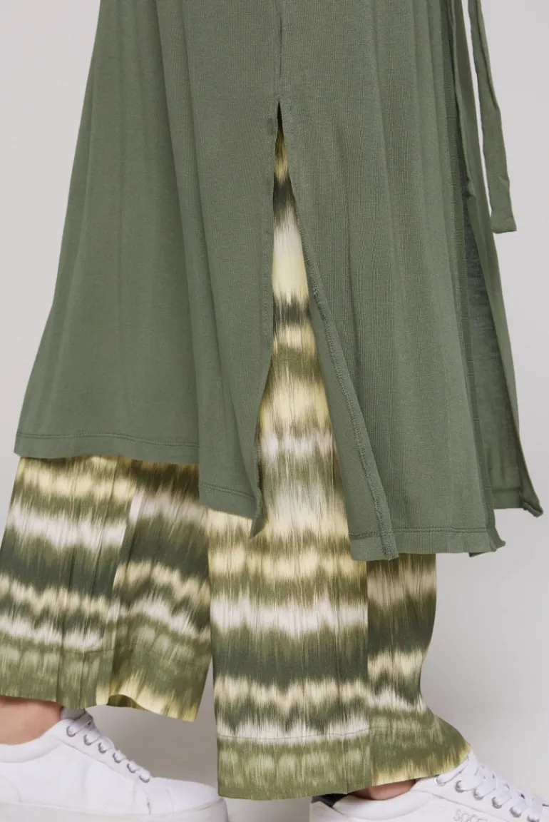 Cheap CAMP DAVID & SOCCX Feinstrick-Cardigan mit Rücken-Print desert olive desertolive