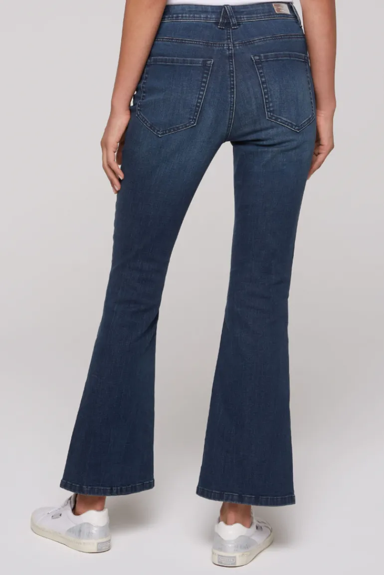 Outlet CAMP DAVID & SOCCX Flared Jeans PA:LA Regular Fit deep sea deepsea