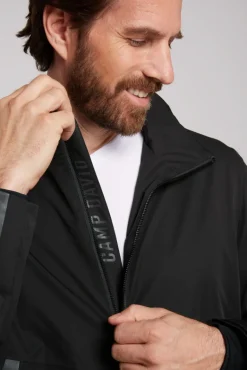 Store CAMP DAVID & SOCCX Funktionsjacke mit Kapuze und Tapes black