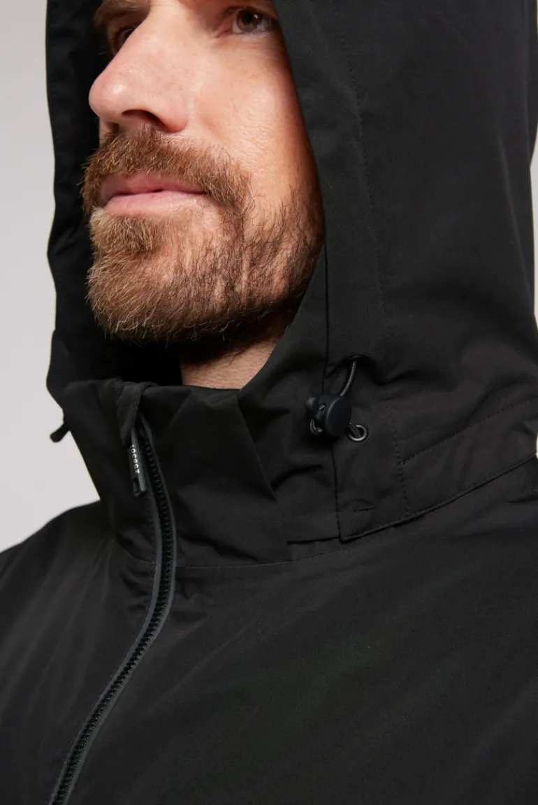 Store CAMP DAVID & SOCCX Funktionsjacke mit Kapuze und Tapes black