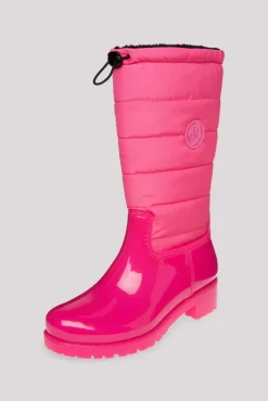 Store CAMP DAVID & SOCCX Gefütteter Gummistiefel mit Steppschaft neon pink neonpink