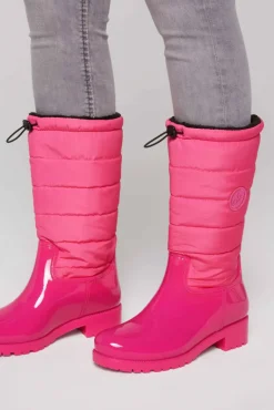 Store CAMP DAVID & SOCCX Gefütteter Gummistiefel mit Steppschaft neon pink neonpink