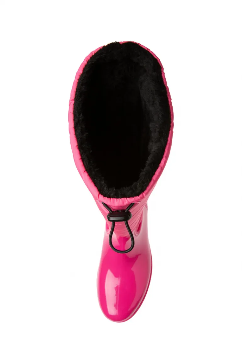 Store CAMP DAVID & SOCCX Gefütteter Gummistiefel mit Steppschaft neon pink neonpink
