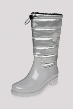 Store CAMP DAVID & SOCCX Gefütteter Gummistiefel mit Steppschaft silver