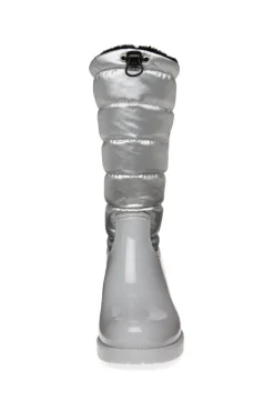 Store CAMP DAVID & SOCCX Gefütteter Gummistiefel mit Steppschaft silver