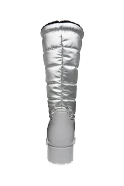 Store CAMP DAVID & SOCCX Gefütteter Gummistiefel mit Steppschaft silver